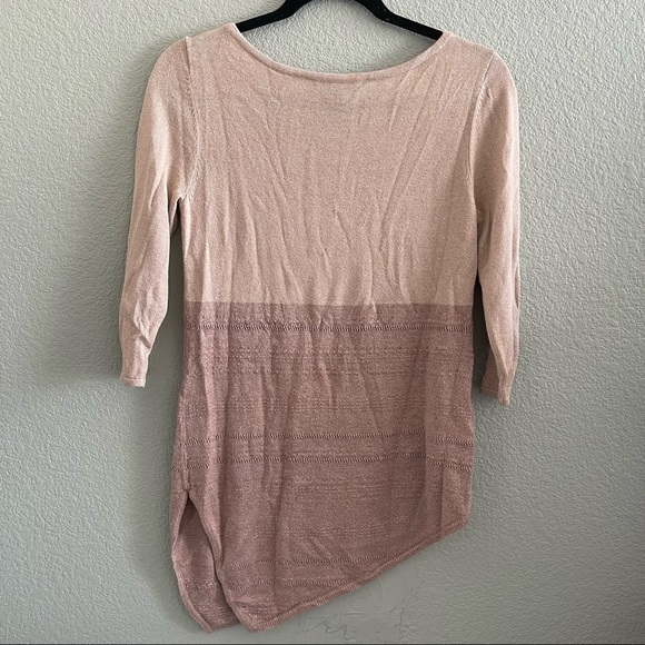 NWOT Colorblock Asymmetric Pullover - Picture 5 of 8